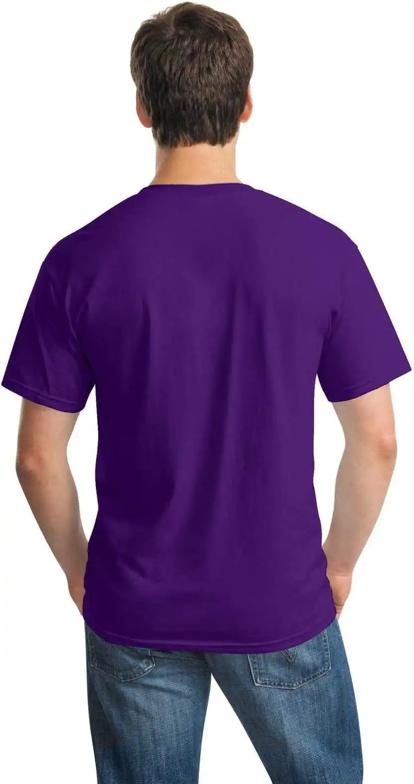 Gildan 5000 Heavy Cotton 100% t Shirt Purple