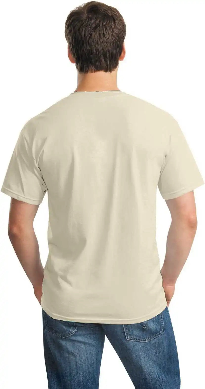 Gildan 5000 Heavy Cotton 100% t Shirt Sand