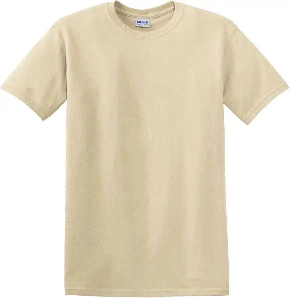 Gildan 5000 Heavy Cotton 100% t Shirt Sand