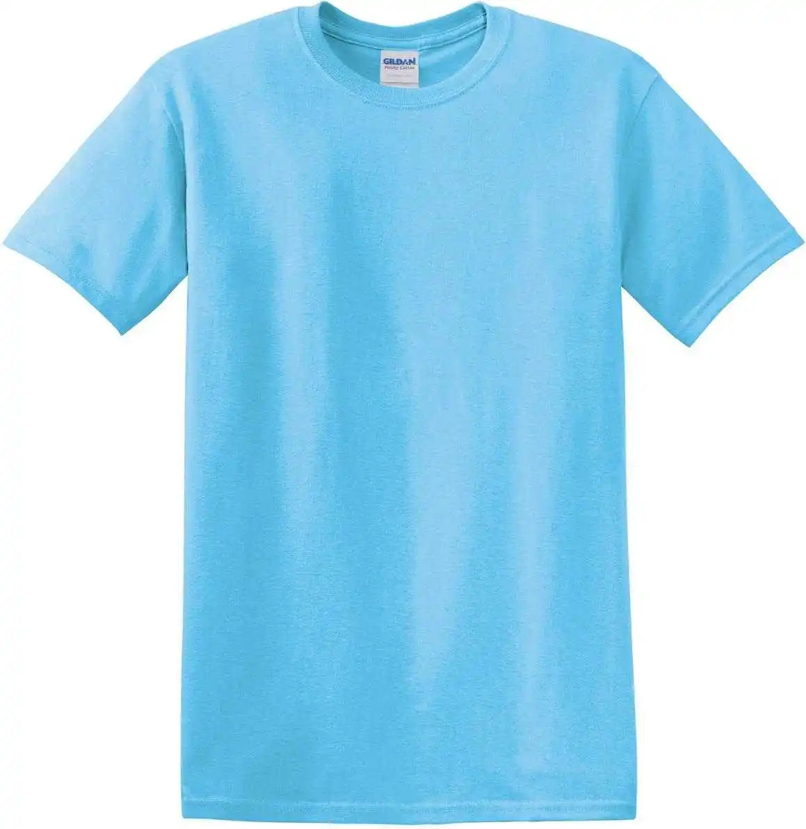 Gildan 5000 Heavy Cotton 100% t Shirt Sky