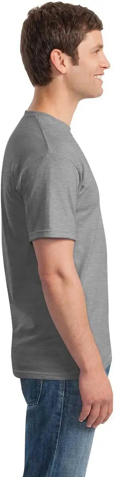 Gildan 5000 Heavy Cotton 100% t Shirt Sport Gray