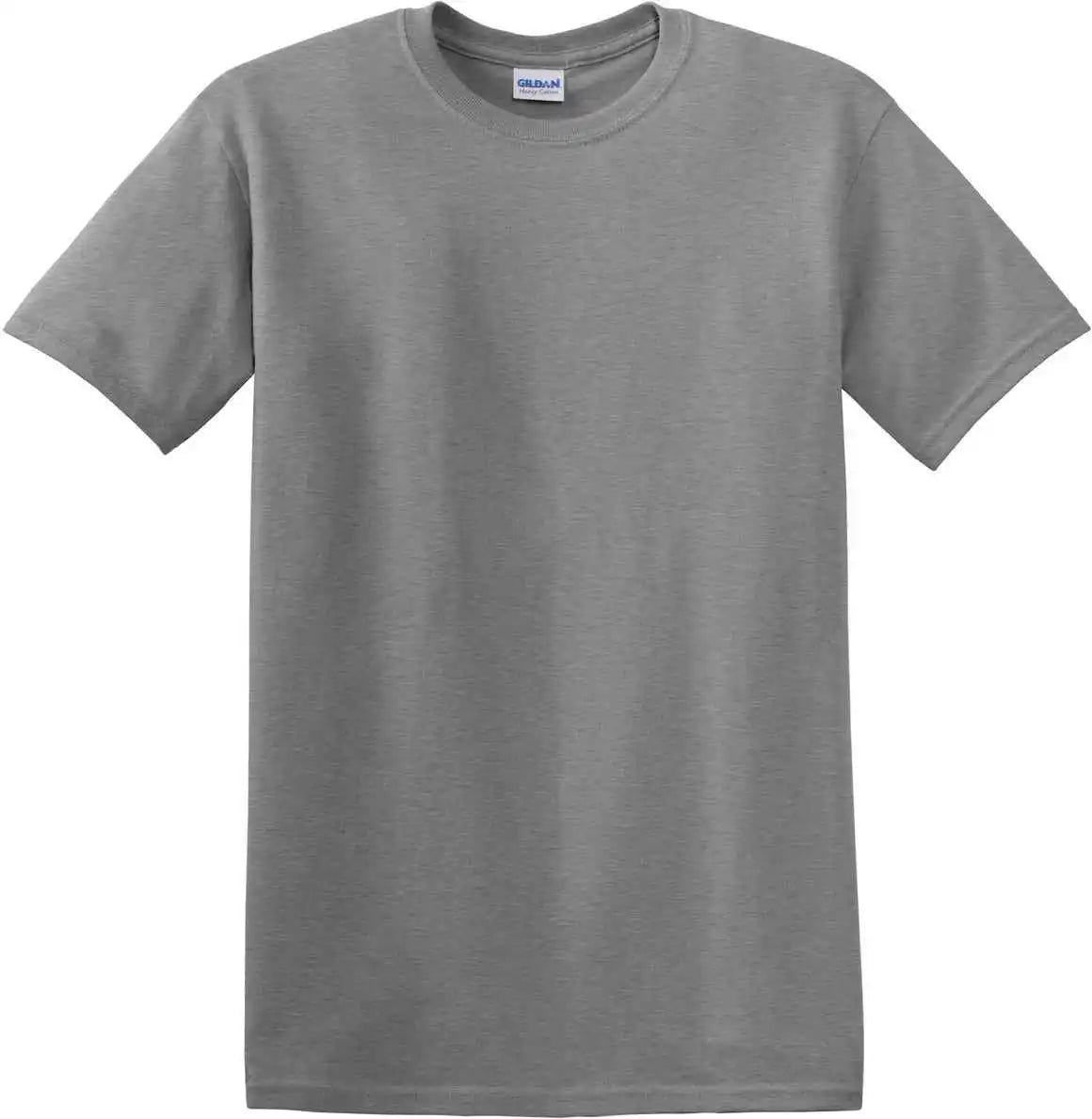 Gildan 5000 Heavy Cotton 100% t Shirt Sport Gray