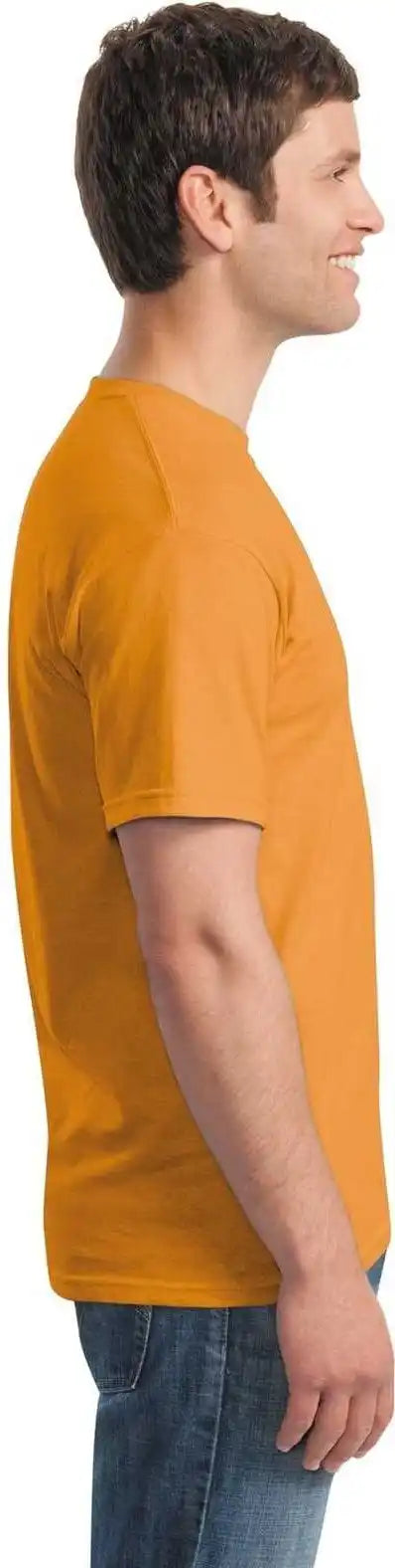 Gildan 5000 Heavy Cotton 100% t Shirt Tennessee Orange