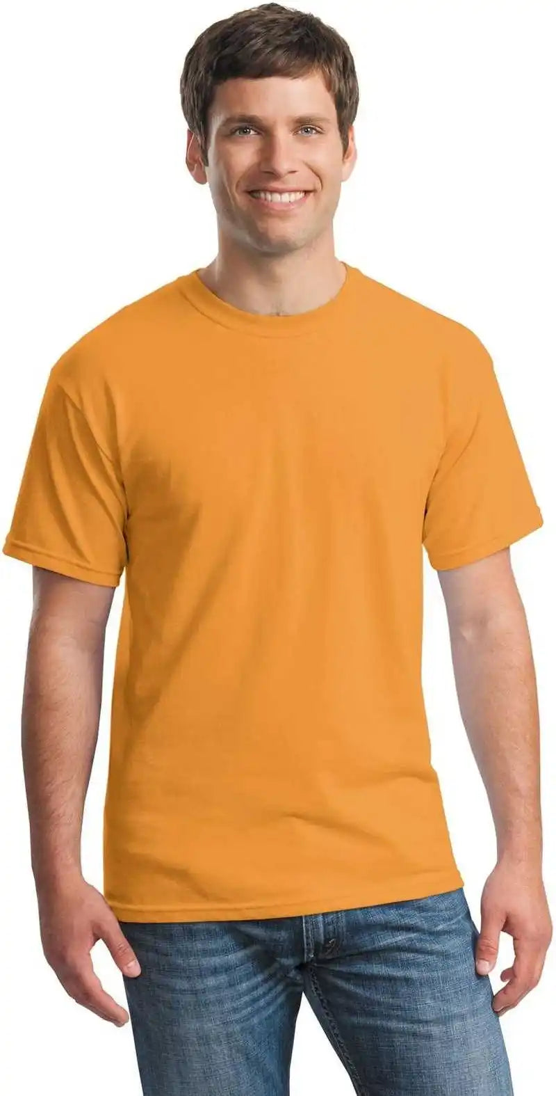 Gildan 5000 Heavy Cotton 100% t Shirt Tennessee Orange