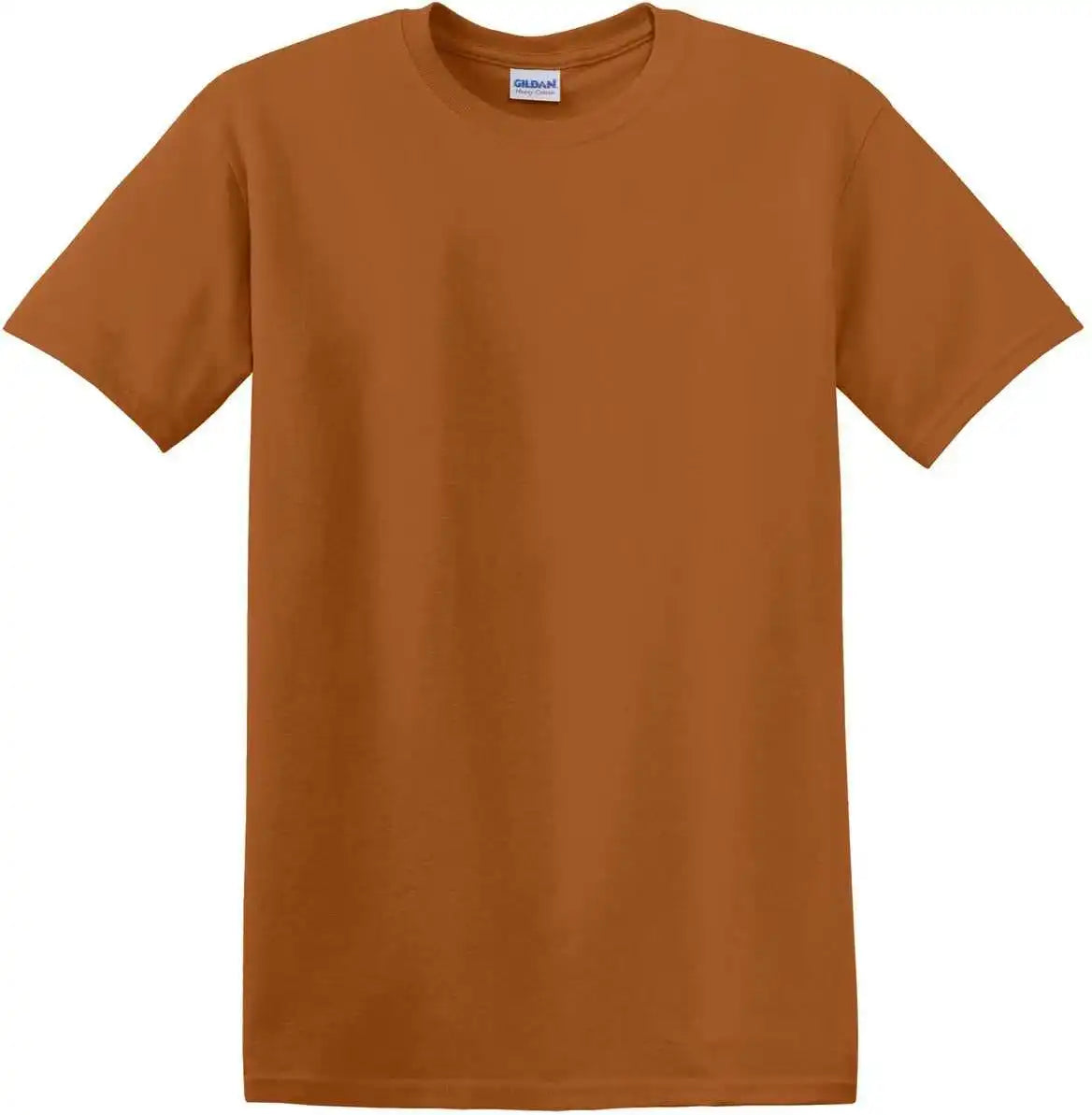 Gildan 5000 Heavy Cotton 100% t Shirt Texas Orange