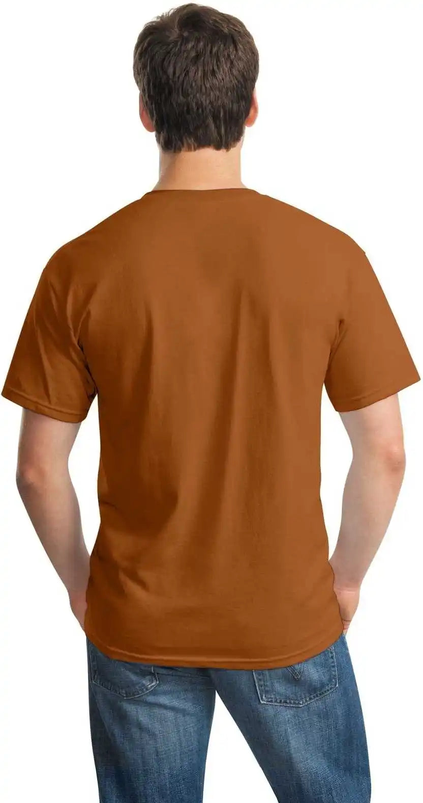 Gildan 5000 Heavy Cotton 100% t Shirt Texas Orange