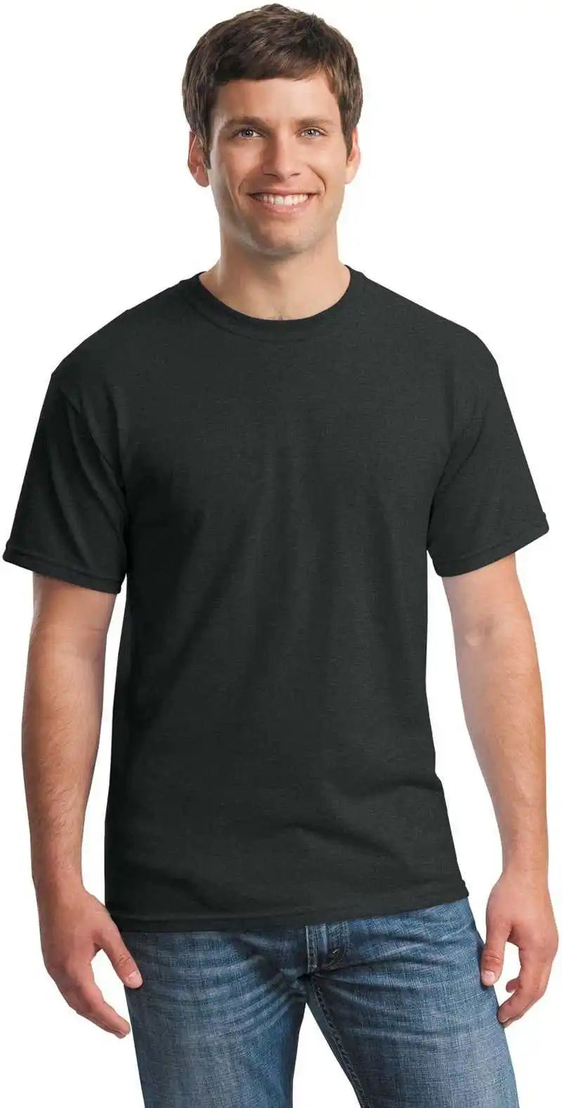 Gildan 5000 Heavy Cotton 100% t Shirt Tweed