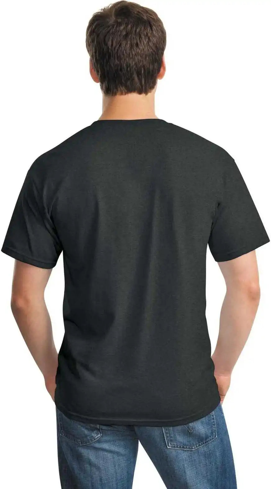 Gildan 5000 Heavy Cotton 100% t Shirt Tweed