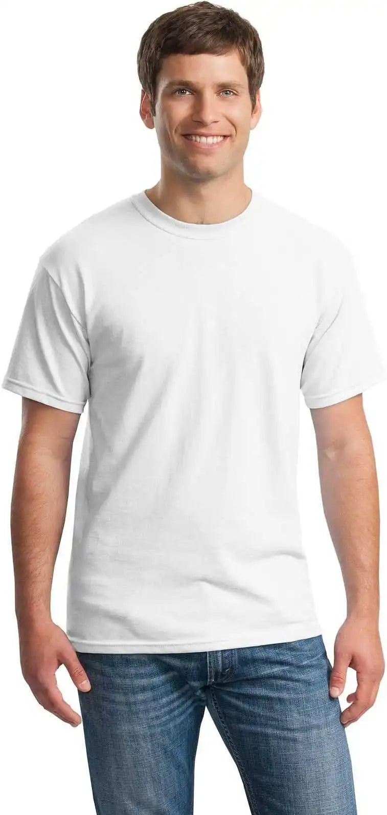 Gildan 5000 Heavy Cotton 100% T-shirt - White