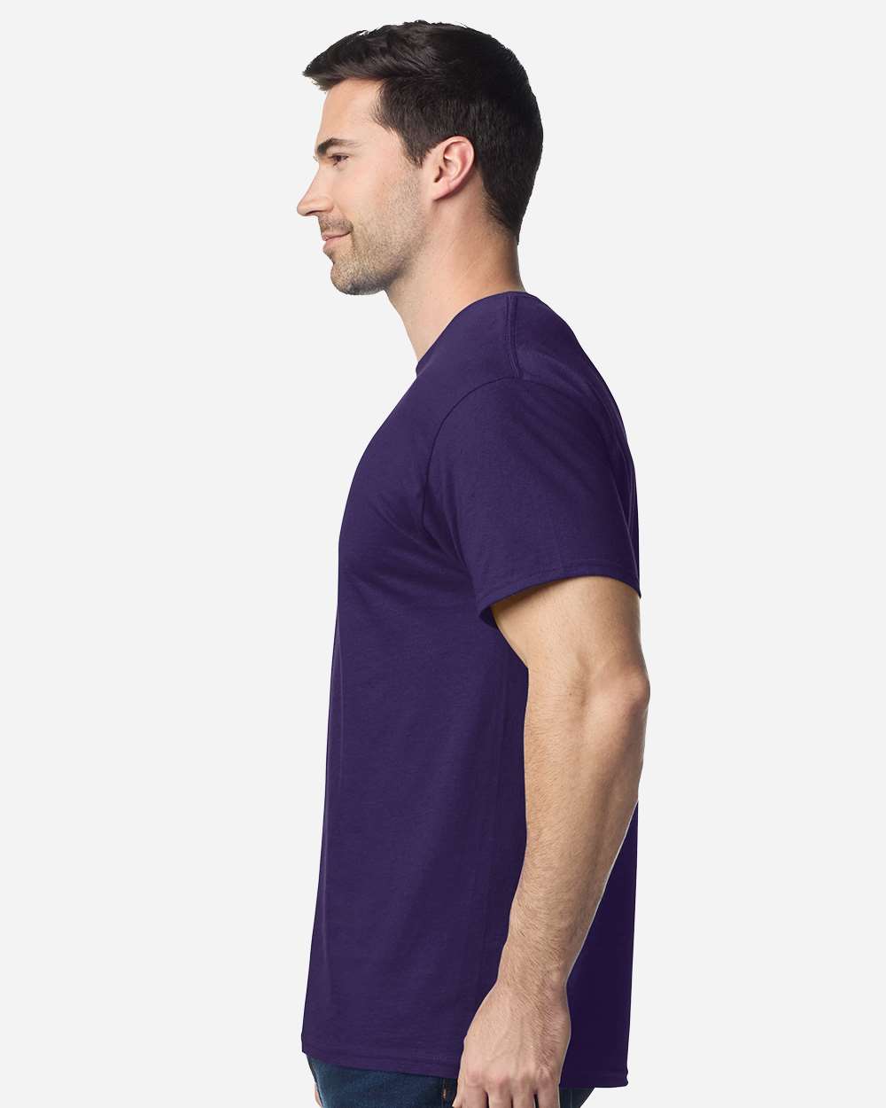 Gildan 5000 Heavy Cotton T-shirt - Fan Dark Purple