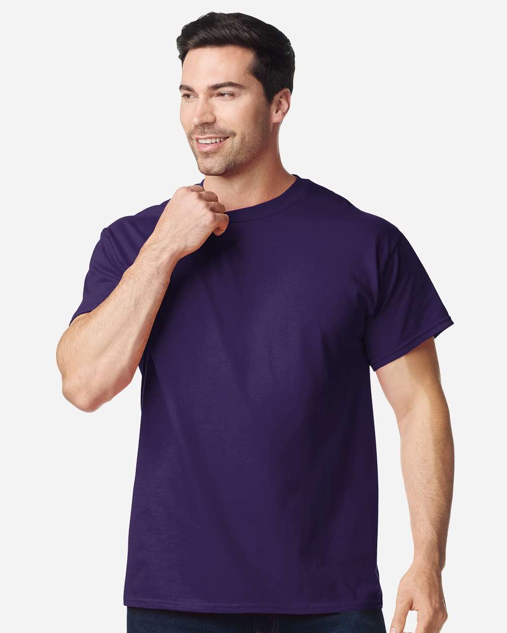 Gildan 5000 Heavy Cotton T-shirt - Fan Dark Purple