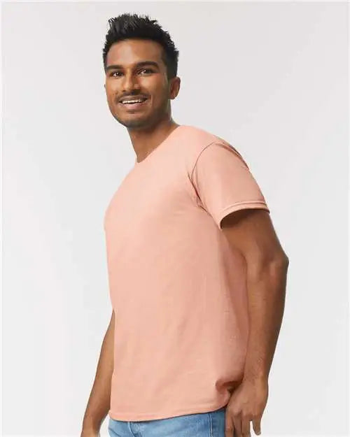Gildan 5000 Heavy Cottonâ„¢ T-shirt - Dusty Rose