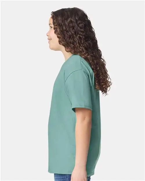 Gildan 5000b Heavy Cotton™ Youth T-shirt - Aquatic