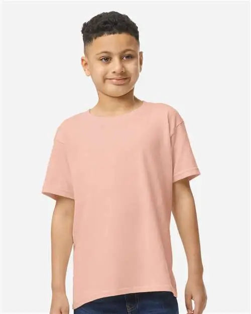 Gildan 5000b Heavy Cotton™ Youth T-shirt - Dusty Rose - Xs
