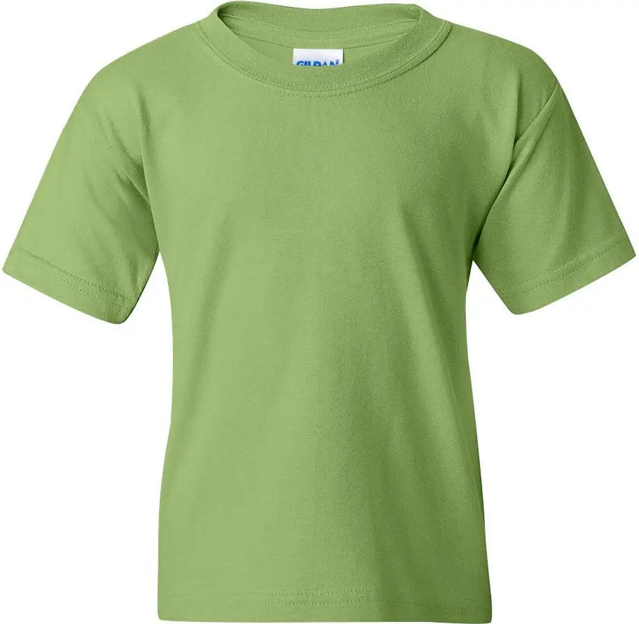 Gildan 5000b Heavy Cotton™ Youth T-shirt - Kiwi - Green / Xs