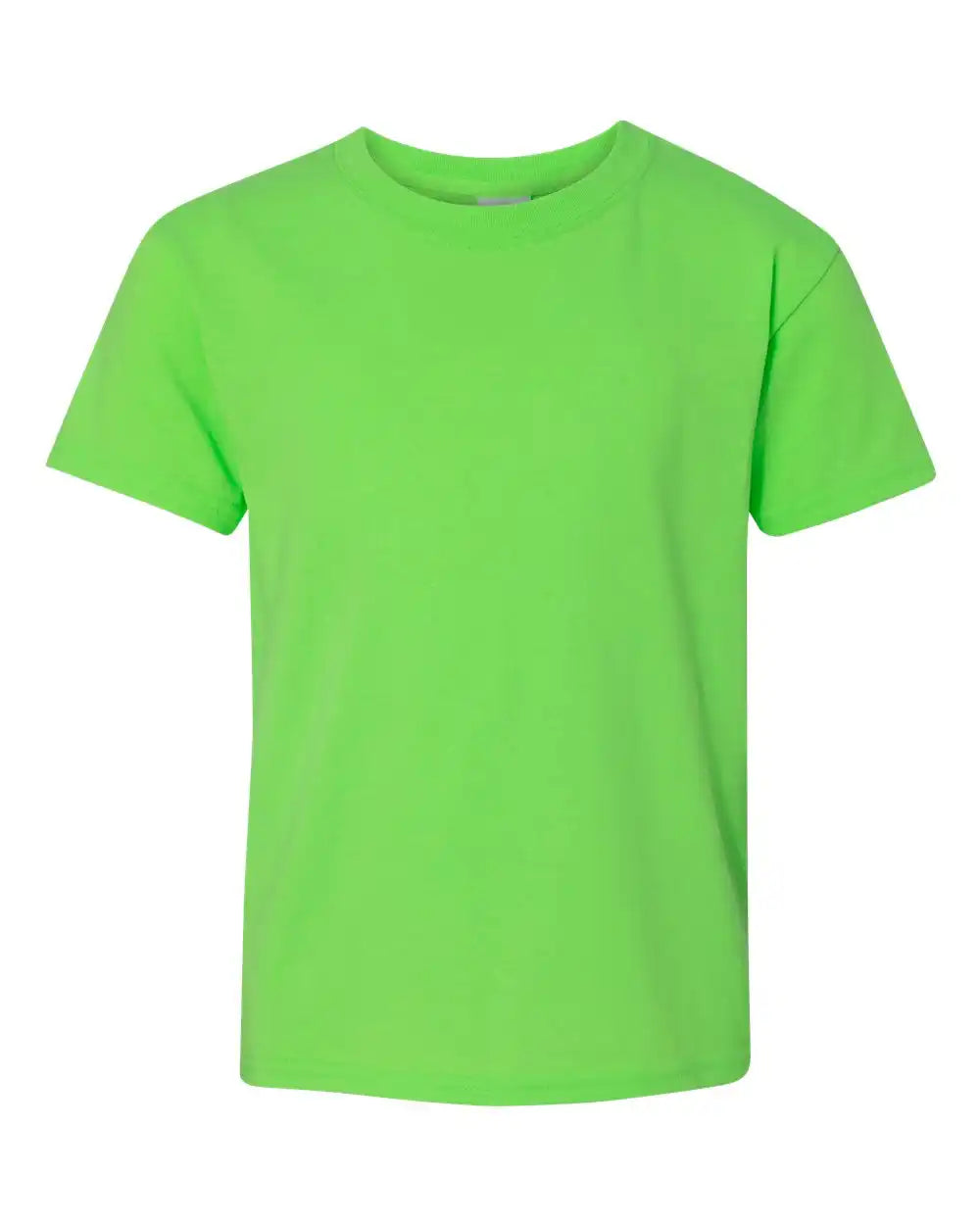 Gildan 5000b Heavy Cotton™ Youth T-shirt - Neon Green - Xs