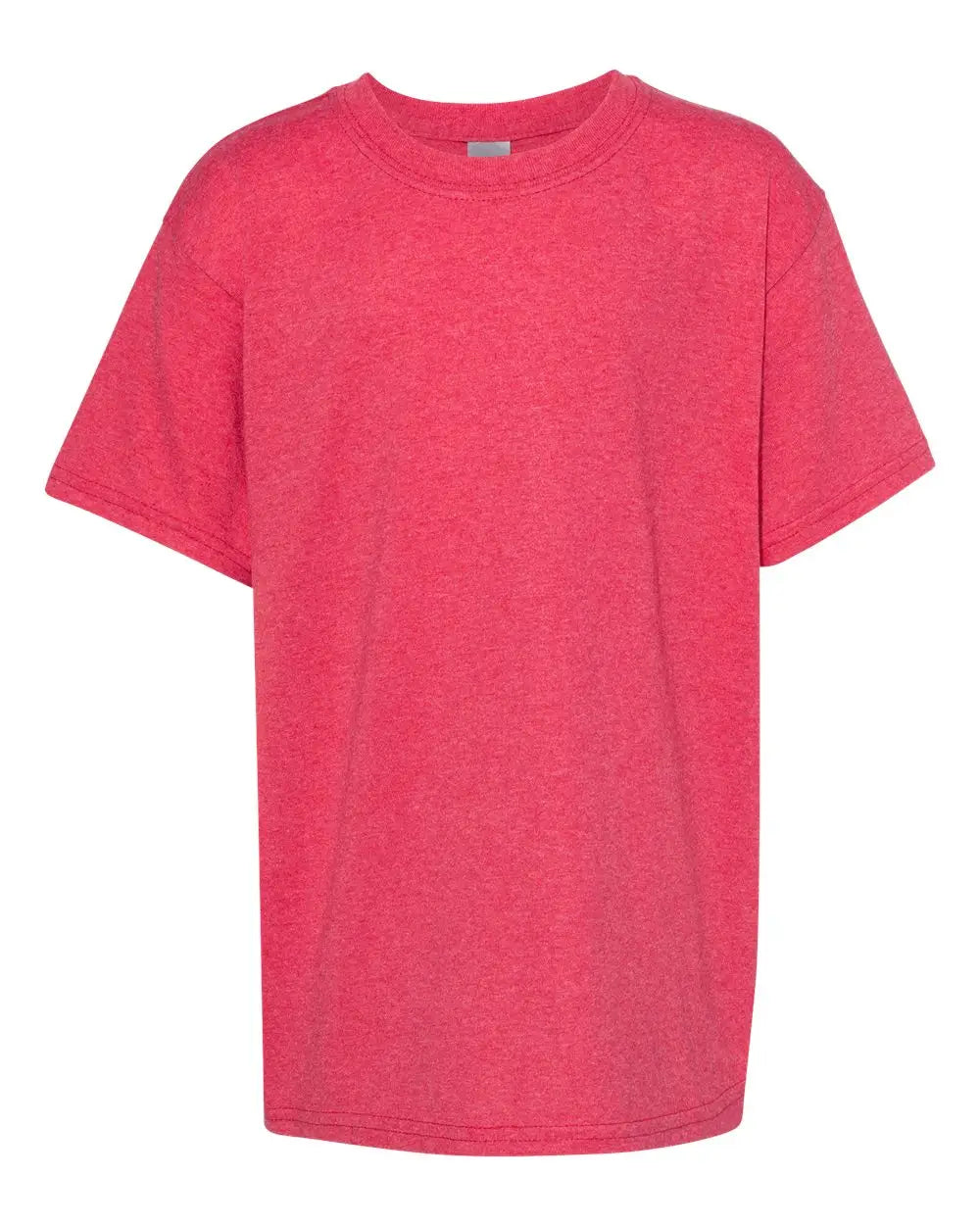 Gildan 5000b Heavy Cottonâ„¢ Youth T-shirt - Heather Red