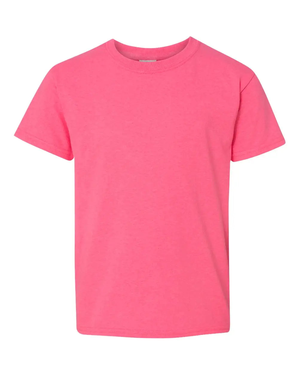Gildan 5000b Heavy Cottonâ„¢ Youth T-shirt - Safety Pink