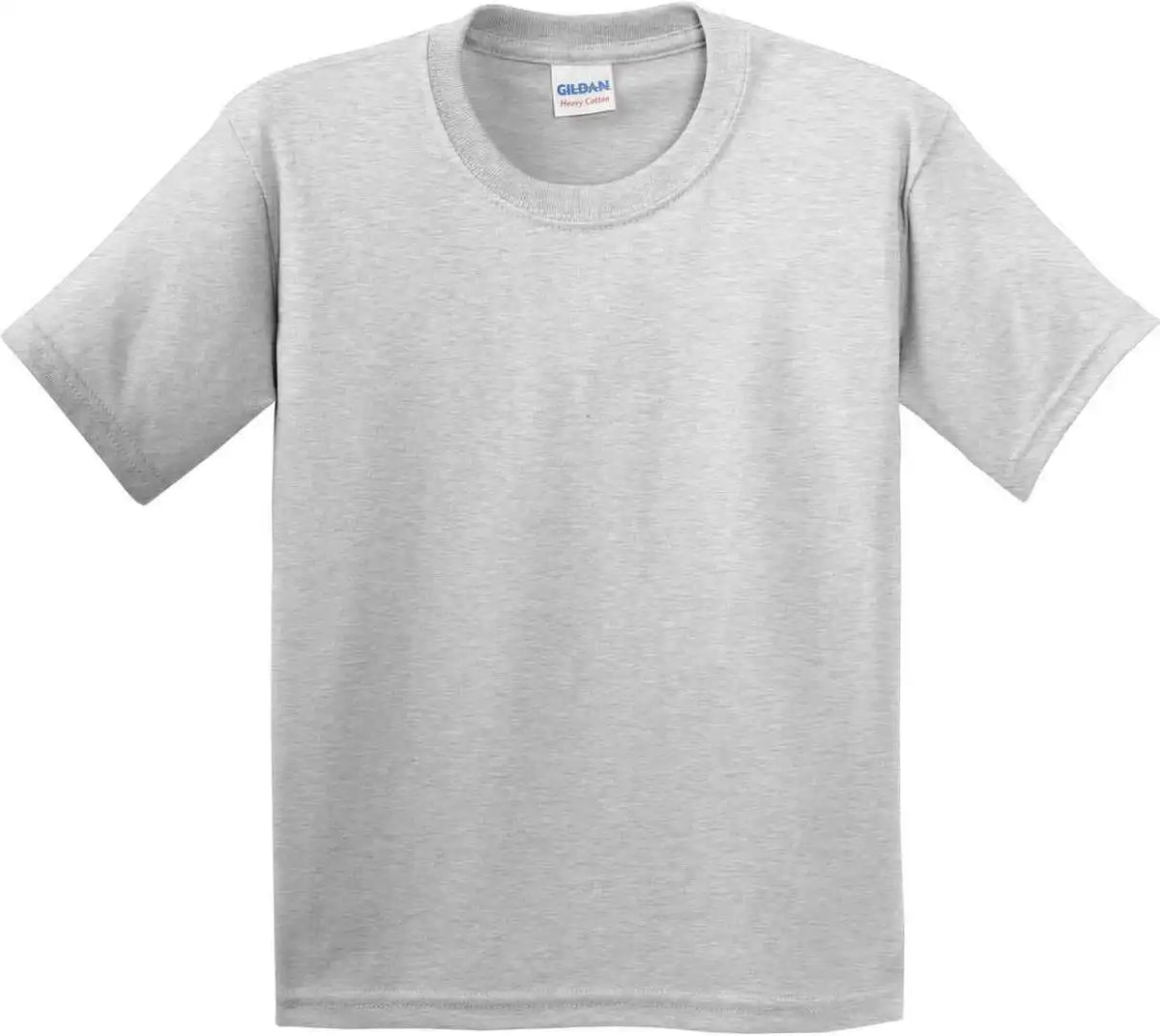Gildan 5000b Youth Heavy Cotton 100% t Shirt Ash