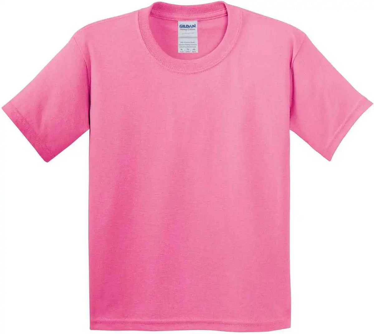 Gildan 5000b Youth Heavy Cotton 100% t Shirt Azalea