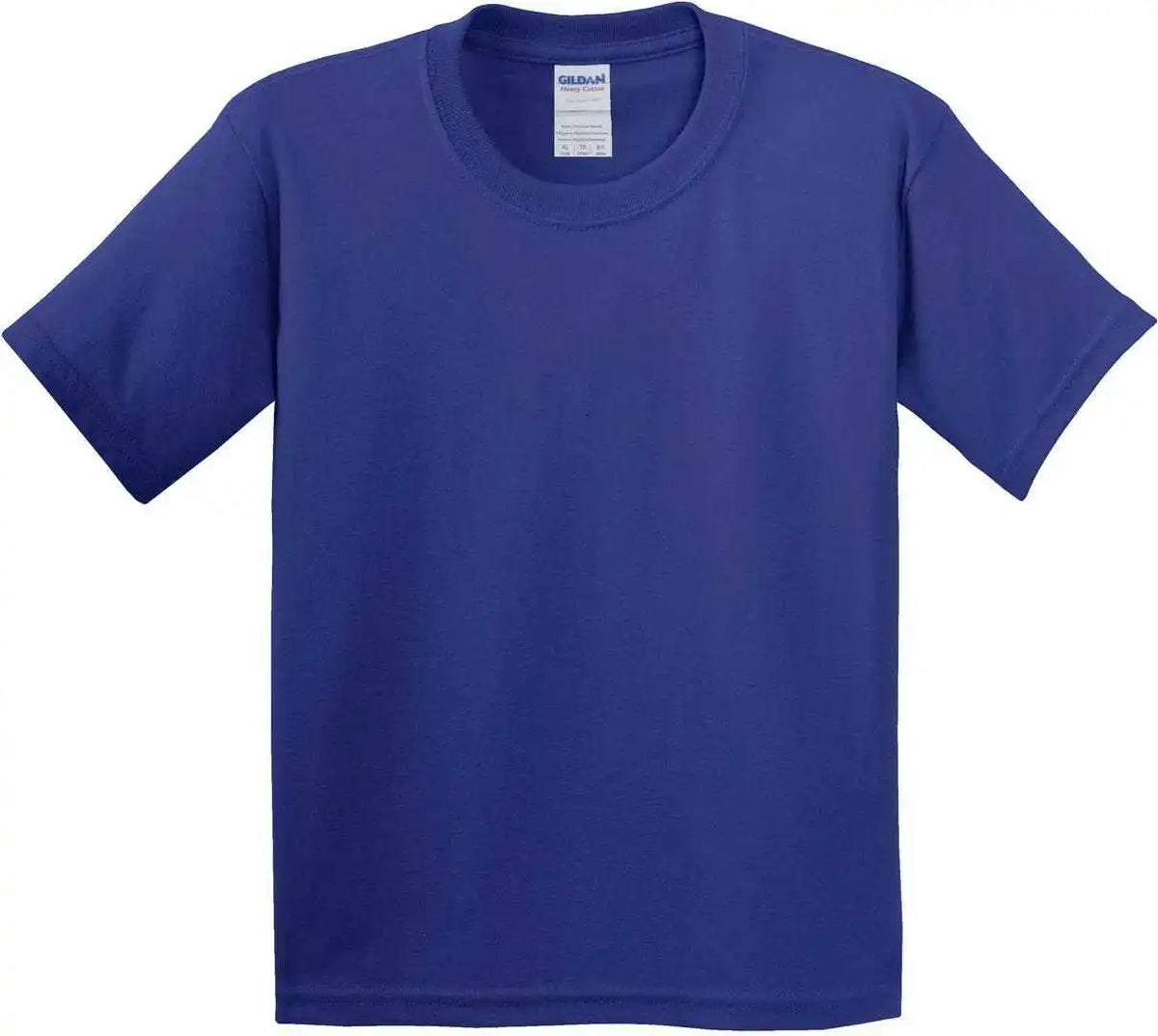 Gildan 5000b Youth Heavy Cotton 100% t Shirt Cobalt