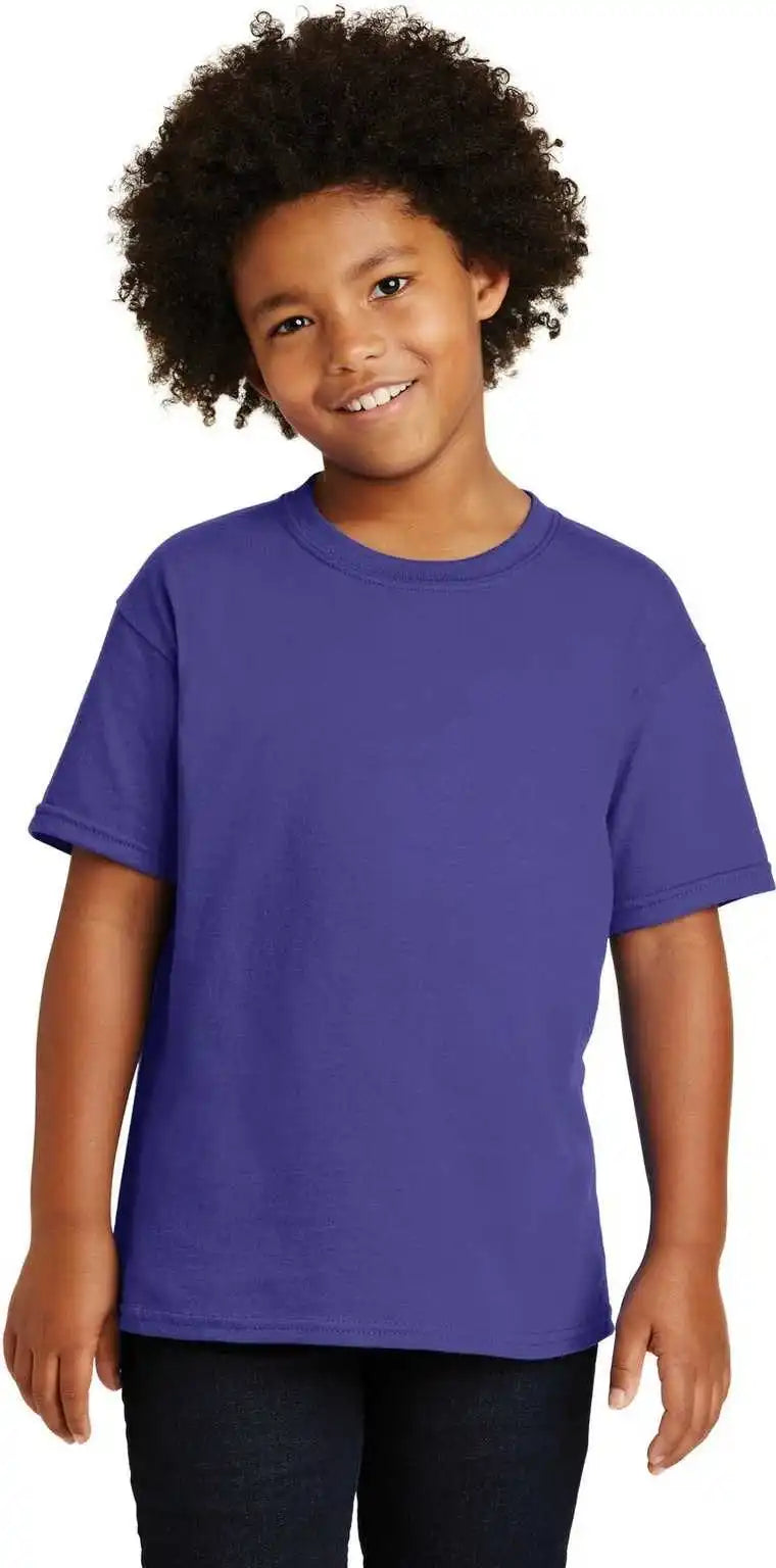 Gildan 5000b Youth Heavy Cotton 100% t Shirt Cobalt