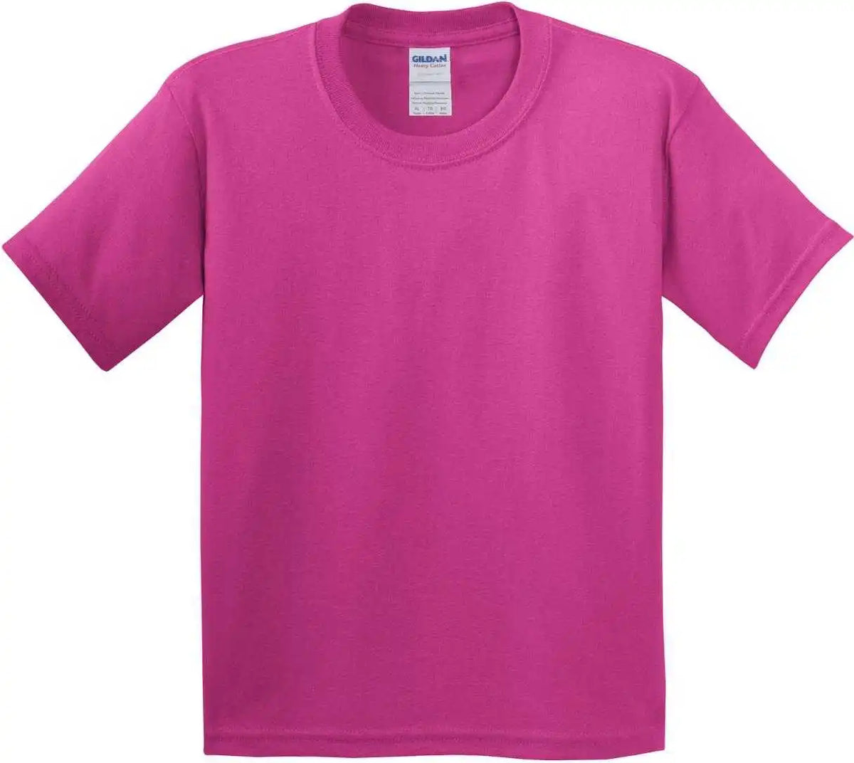 Gildan 5000b Youth Heavy Cotton 100% t Shirt Heliconia