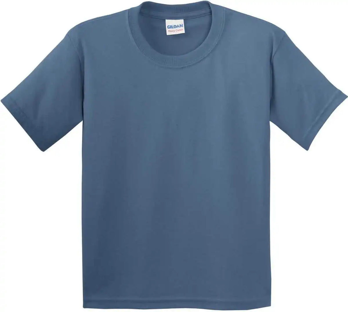 Gildan 5000b Youth Heavy Cotton 100% t Shirt Indigo Blue