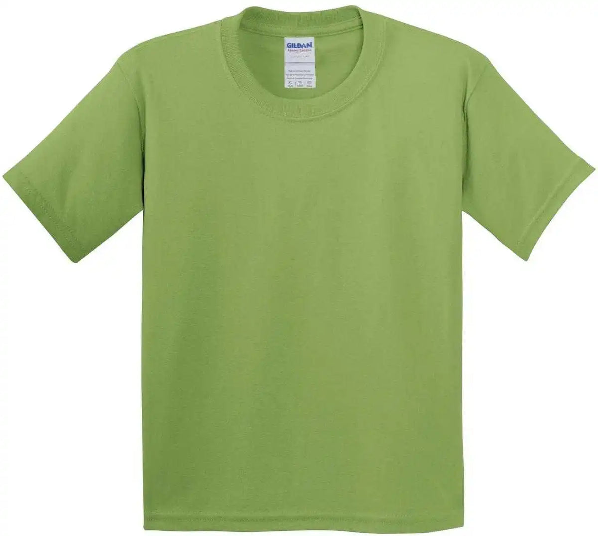 Gildan 5000b Youth Heavy Cotton 100% t Shirt Kiwi