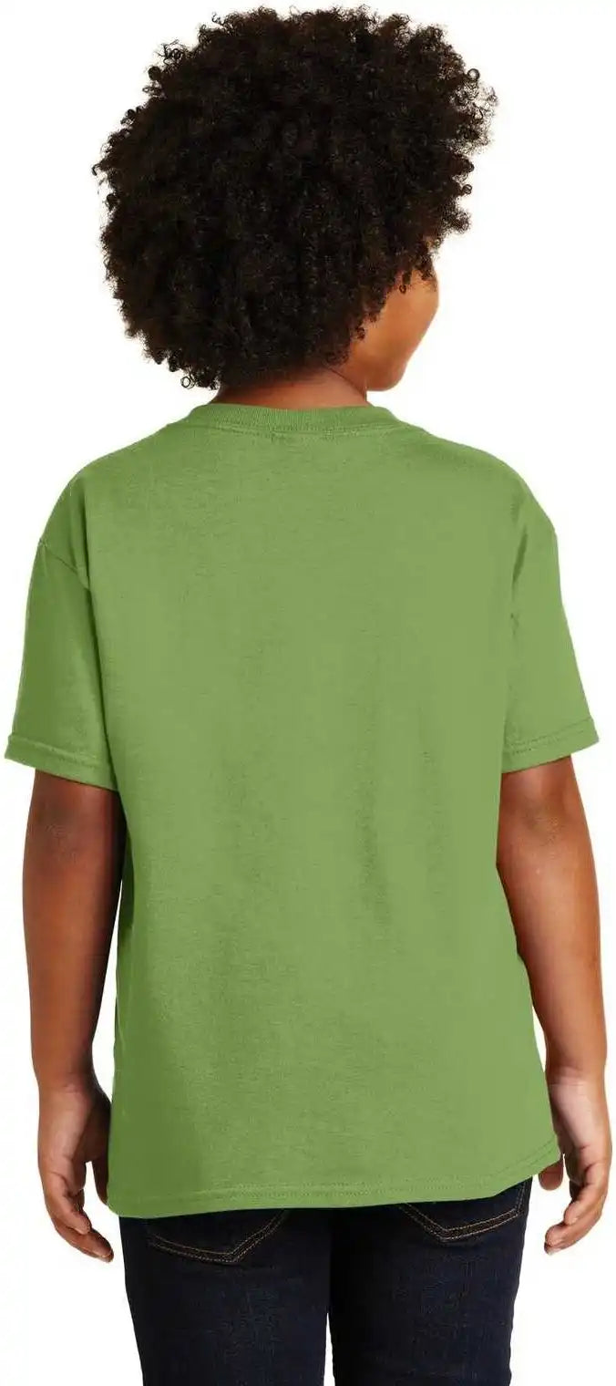 Gildan 5000b Youth Heavy Cotton 100% t Shirt Kiwi