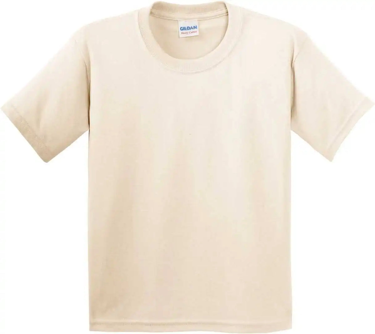 Gildan 5000b Youth Heavy Cotton 100% T-shirt - Natural