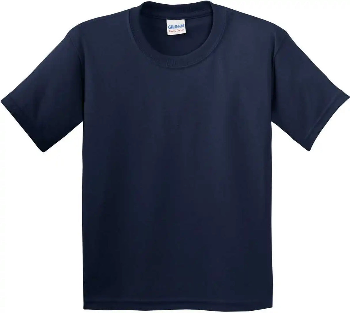 Gildan 5000b Youth Heavy Cotton 100% t Shirt Navy