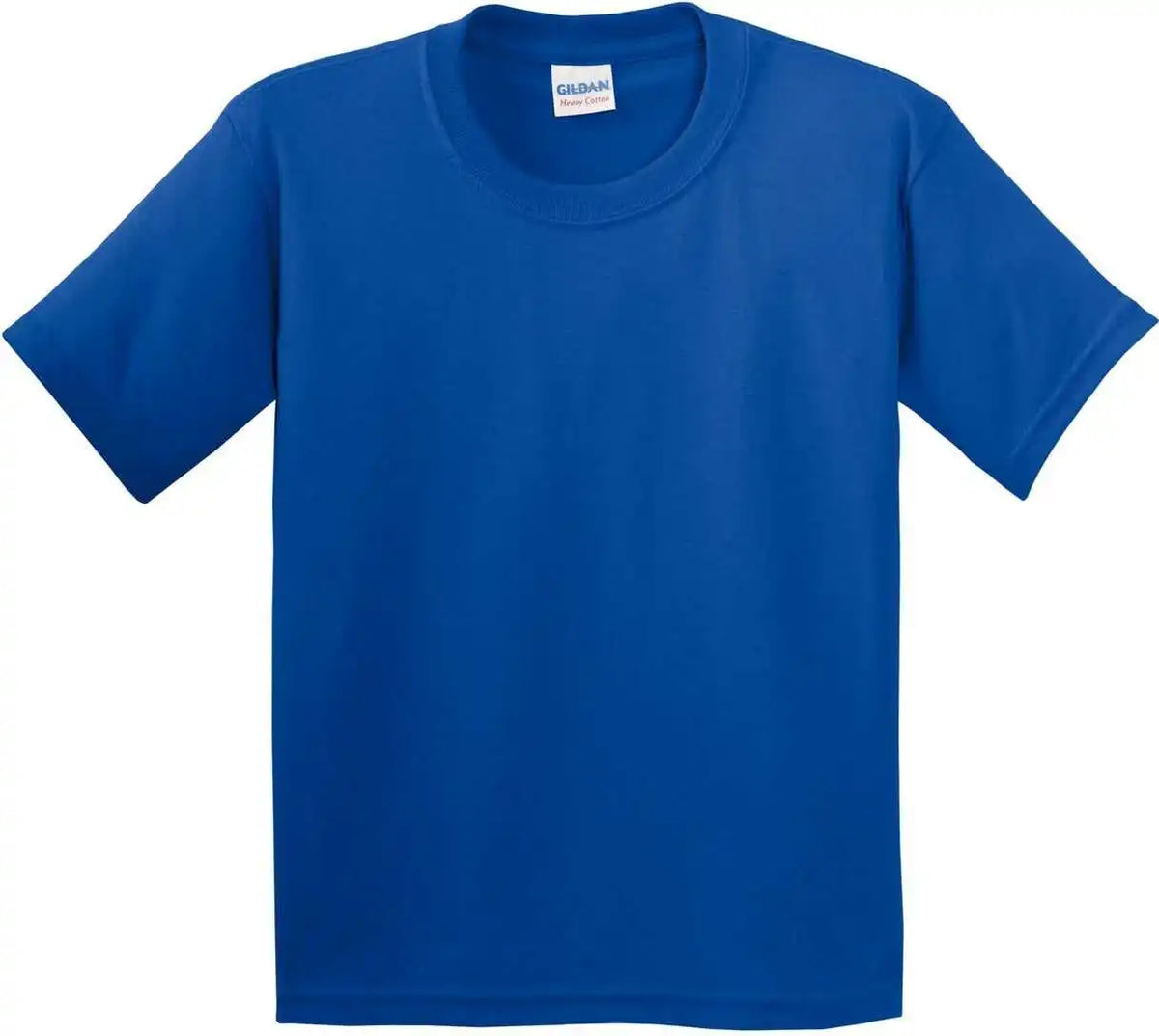 Gildan 5000b Youth Heavy Cotton 100% t Shirt Royal