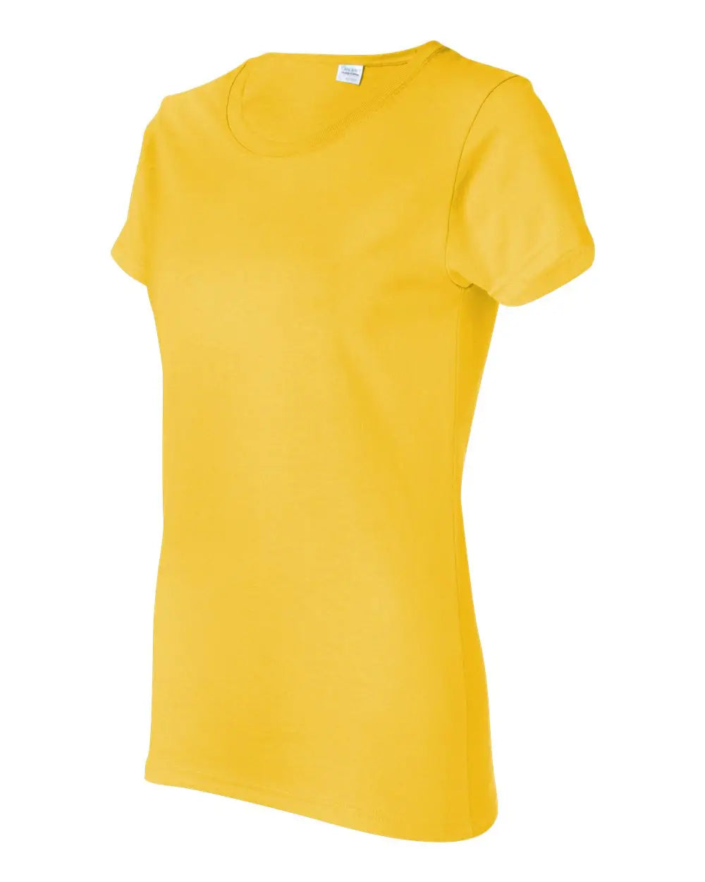 Gildan 5000l Heavy Cotton™ Women’s T-shirt - Daisy - Yellow / s