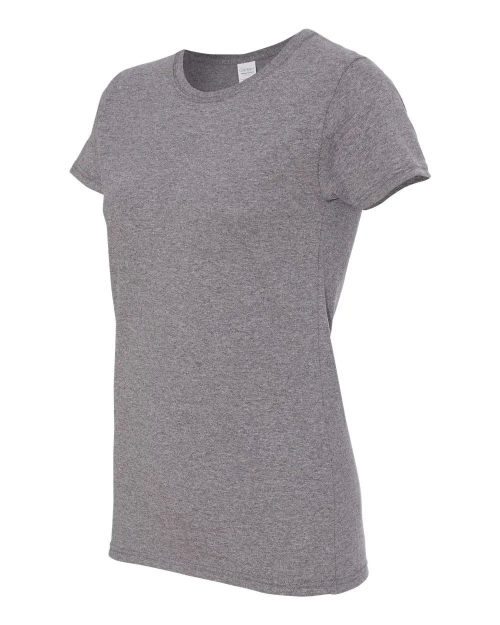 Gildan 5000l Heavy Cotton™ Women’s T-shirt - Graphite Heather - Dark Gray / s