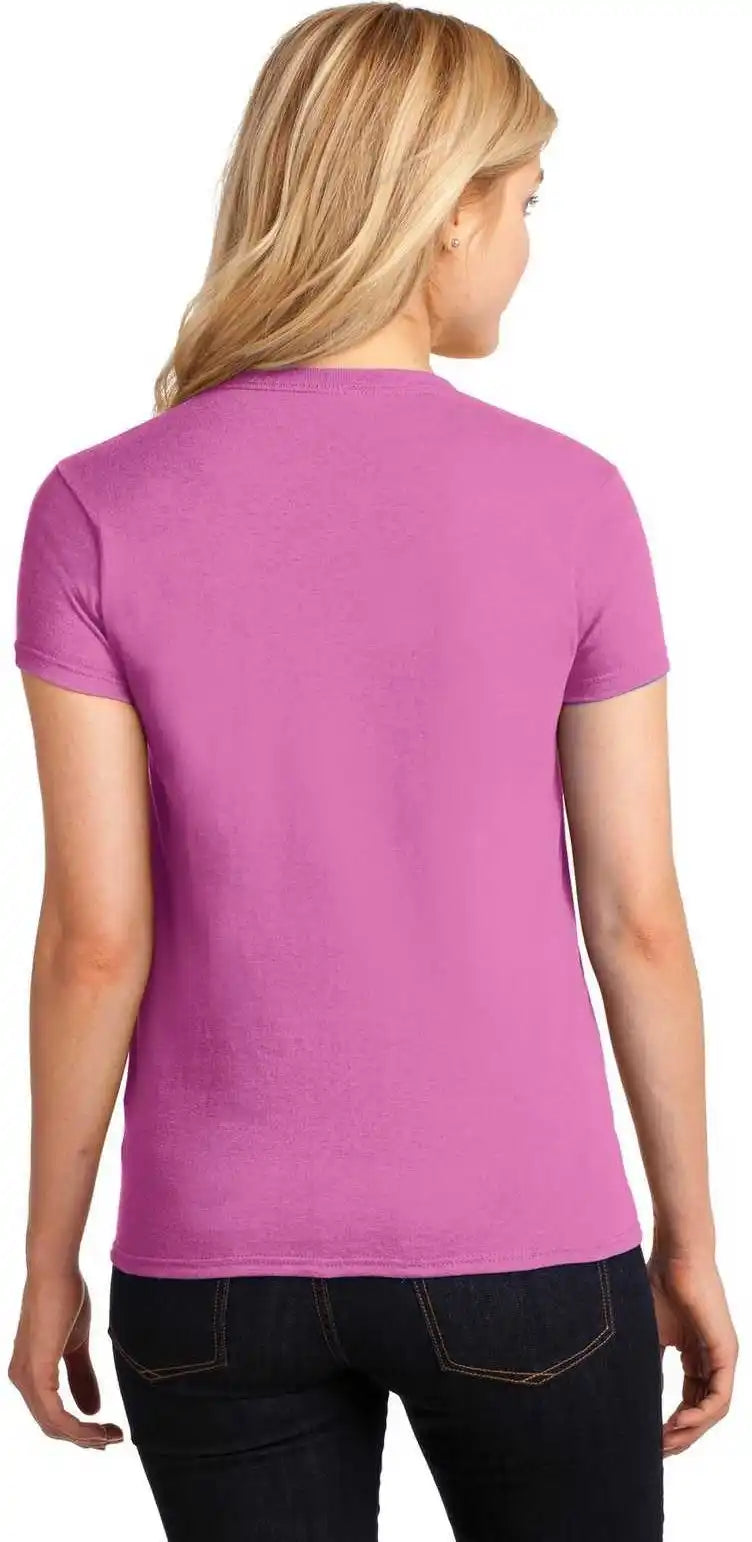 Gildan 5000l Ladies Heavy Cotton 100% t Shirt Azalea