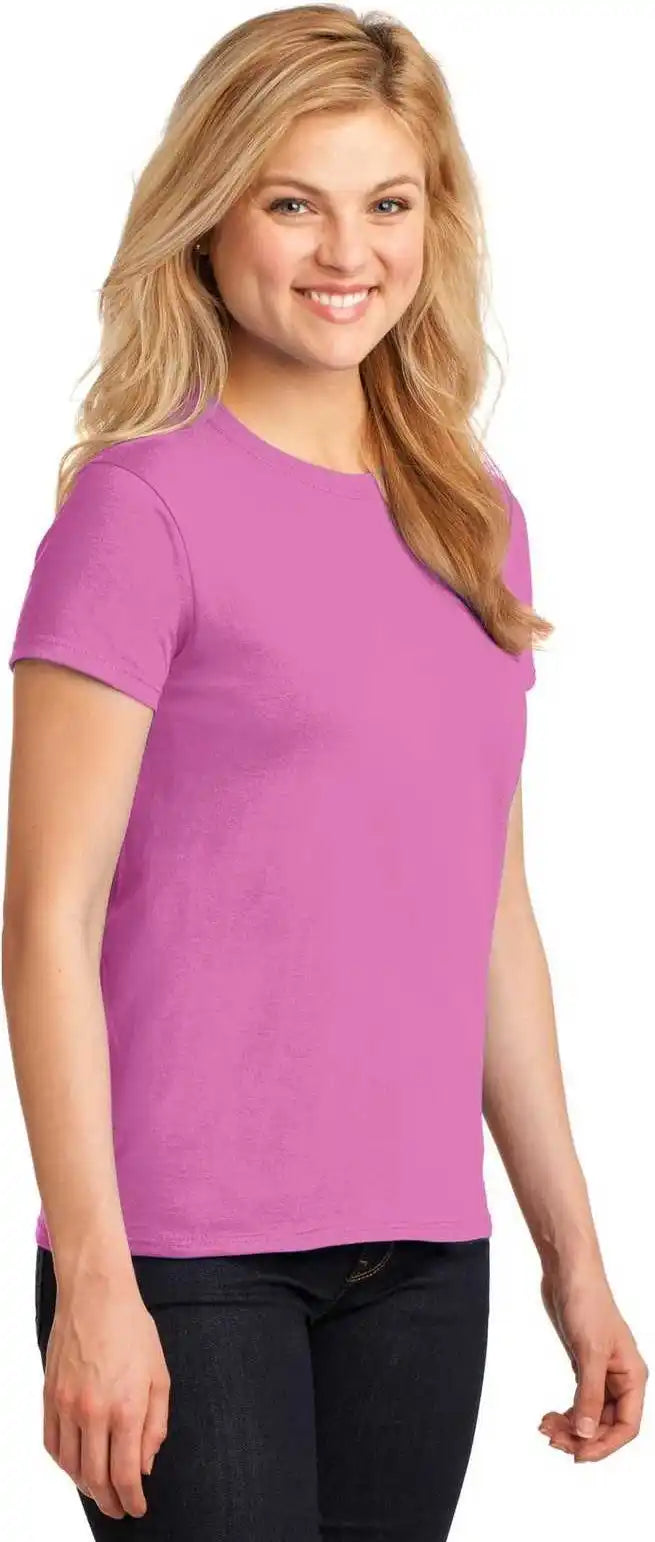 Gildan 5000l Ladies Heavy Cotton 100% t Shirt Azalea