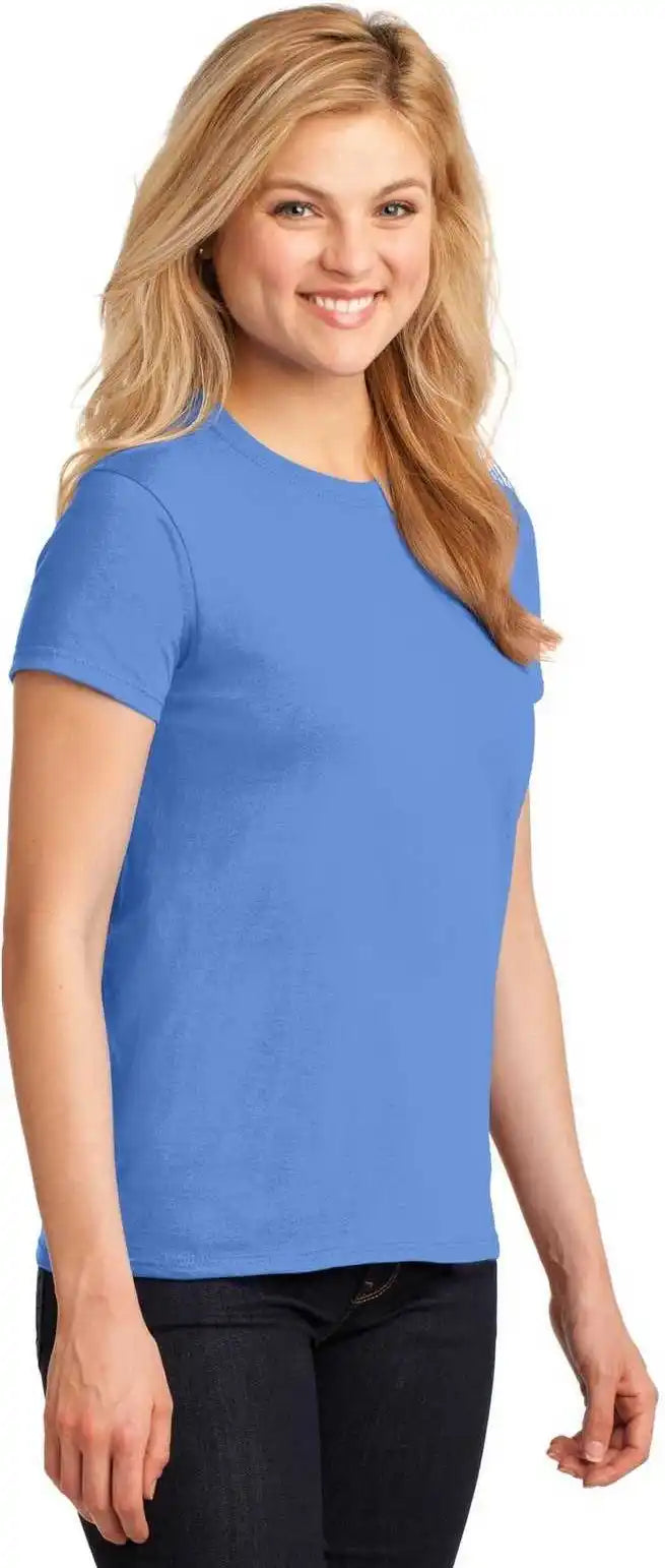 Gildan 5000l Ladies Heavy Cotton 100% t Shirt Carolina Blue