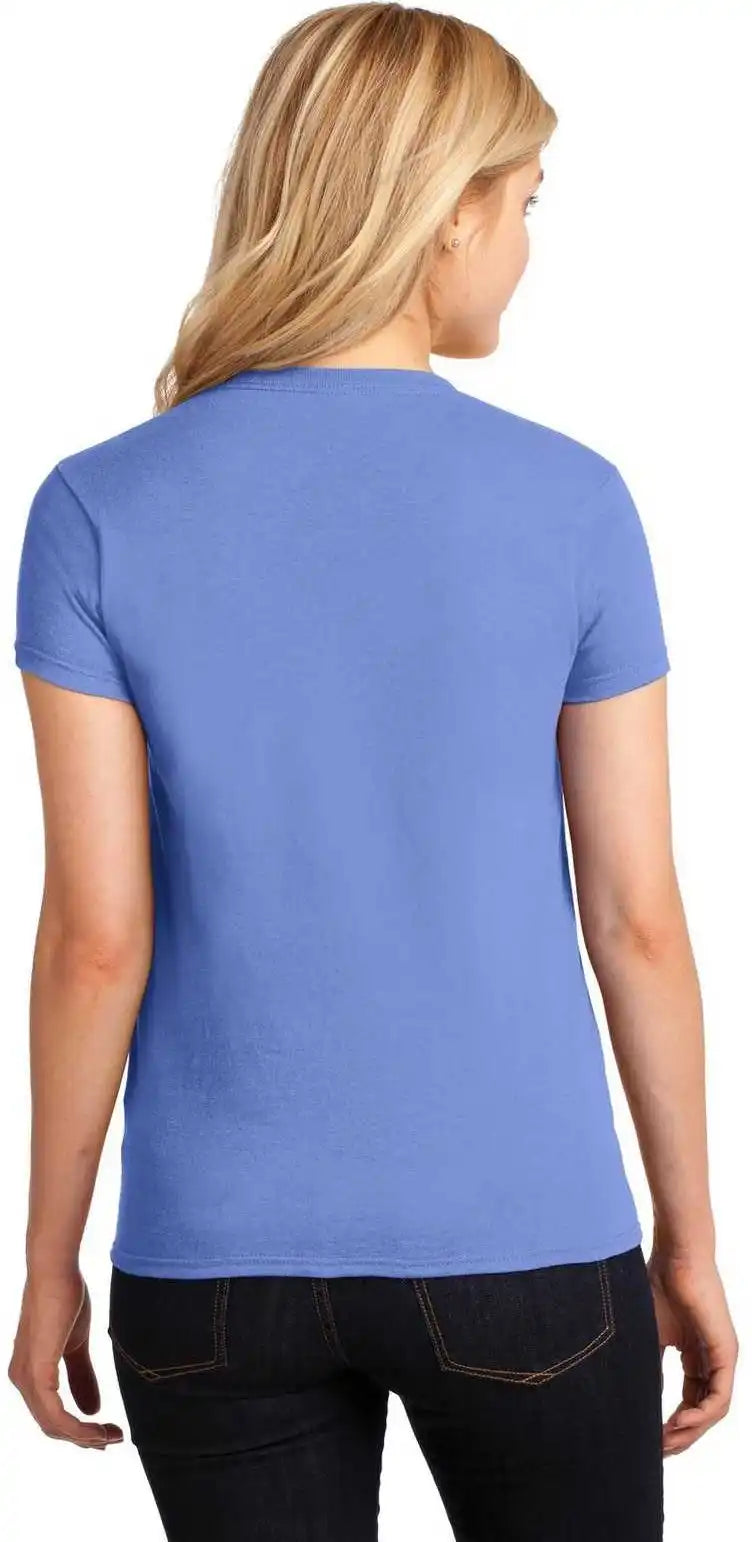 Gildan 5000l Ladies Heavy Cotton 100% T-shirt - Carolina Blue