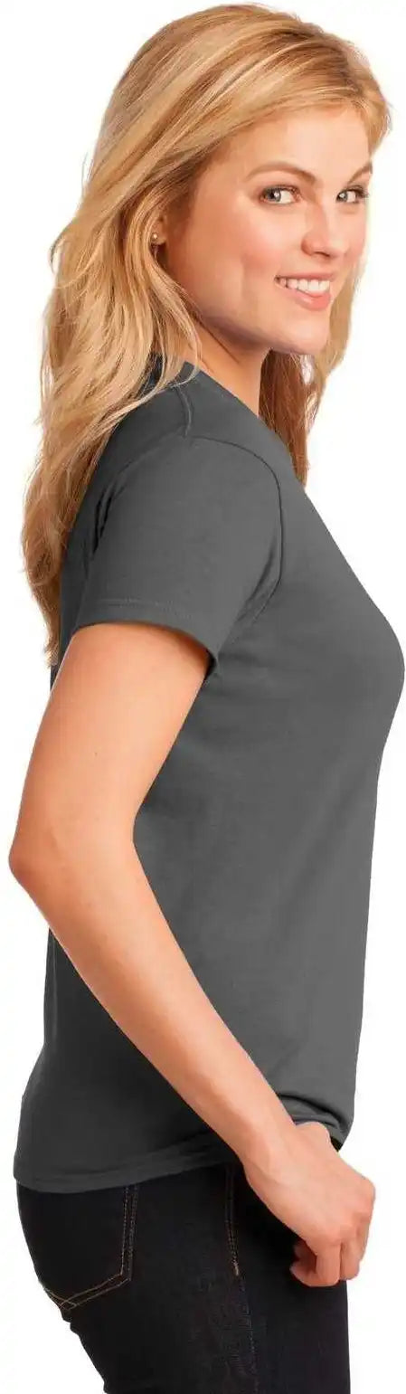 Gildan 5000l Ladies Heavy Cotton 100% t Shirt Charcoal