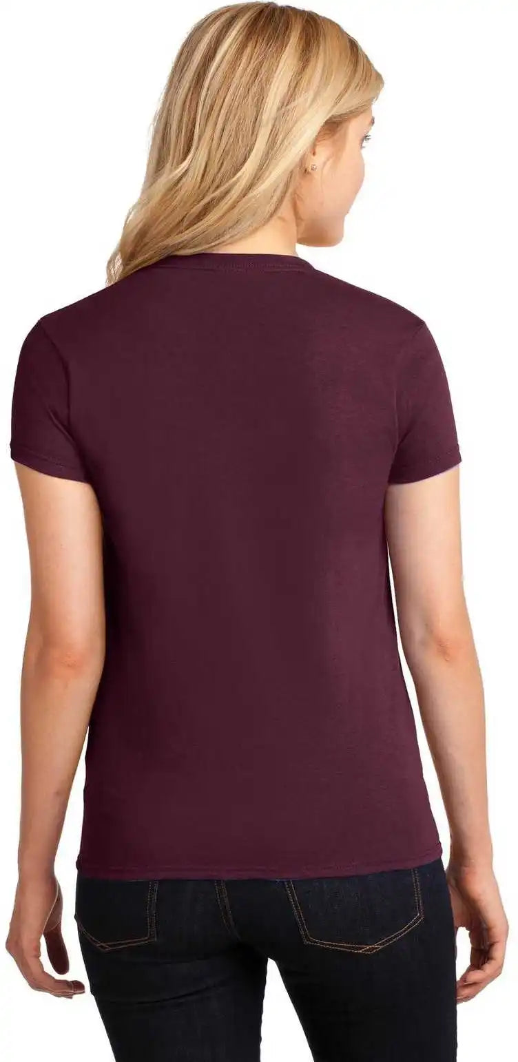 Gildan 5000l Ladies Heavy Cotton 100% t Shirt Maroon