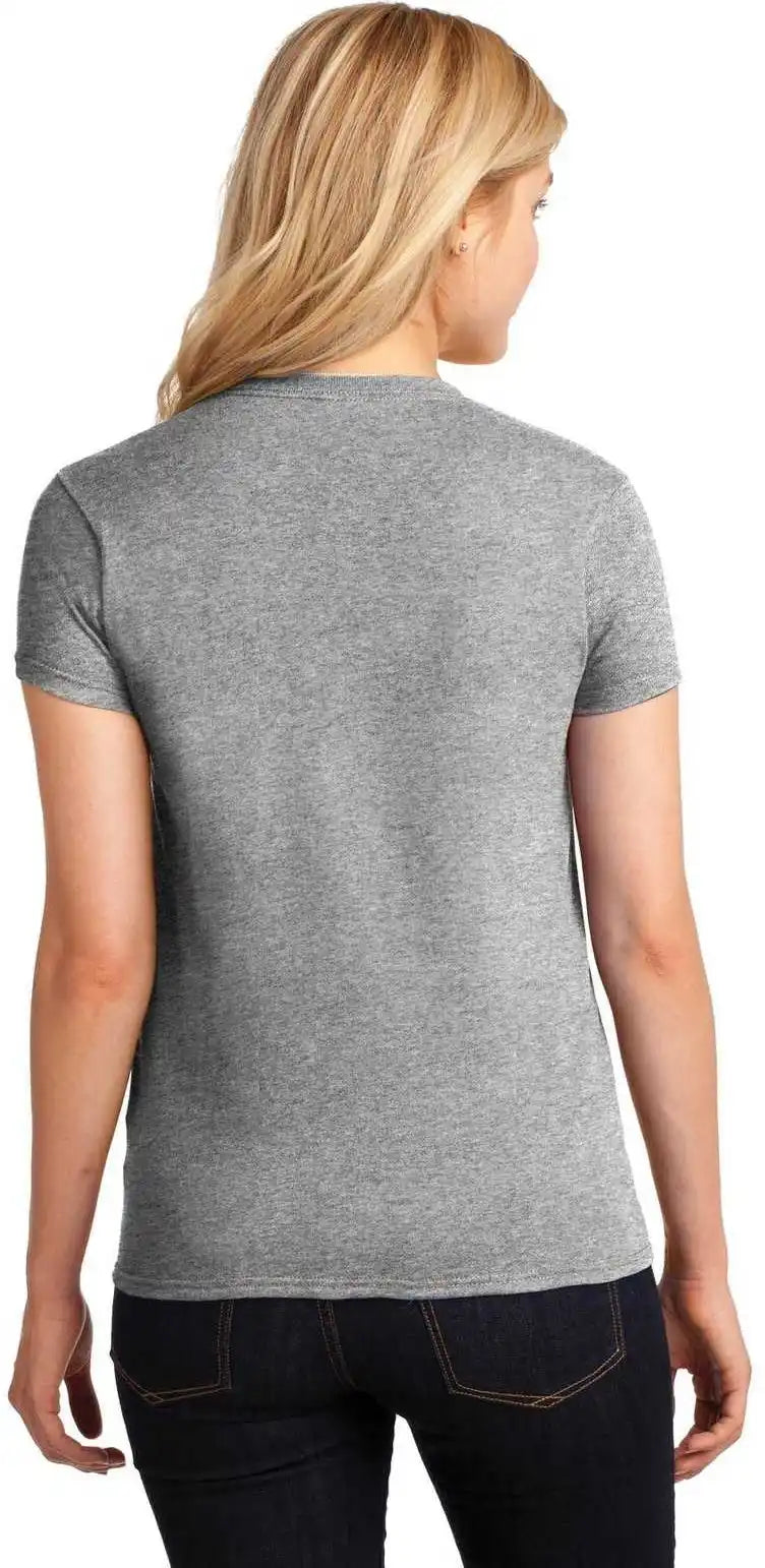 Gildan 5000l Ladies Heavy Cotton 100% t Shirt Sport Gray