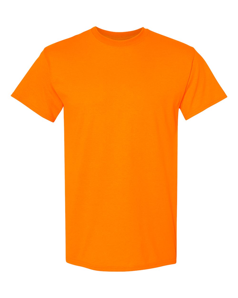 Gildan 5000tt Unisex Heavy Cotton Tall T-shirt - 5000t - Safety Orange