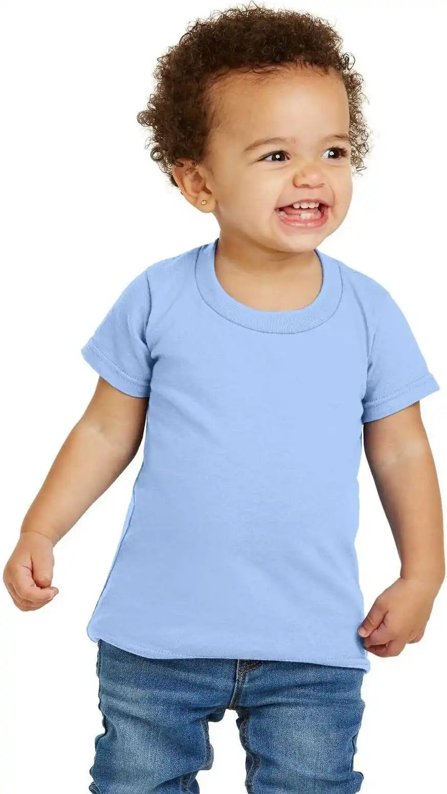 Gildan 5100p Toddler Heavy Cotton 100% t Shirt Light Blue