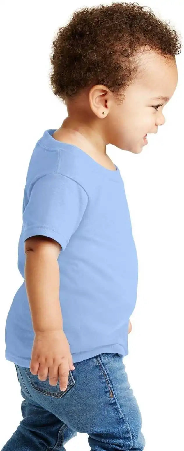 Gildan 5100p Toddler Heavy Cotton 100% t Shirt Light Blue
