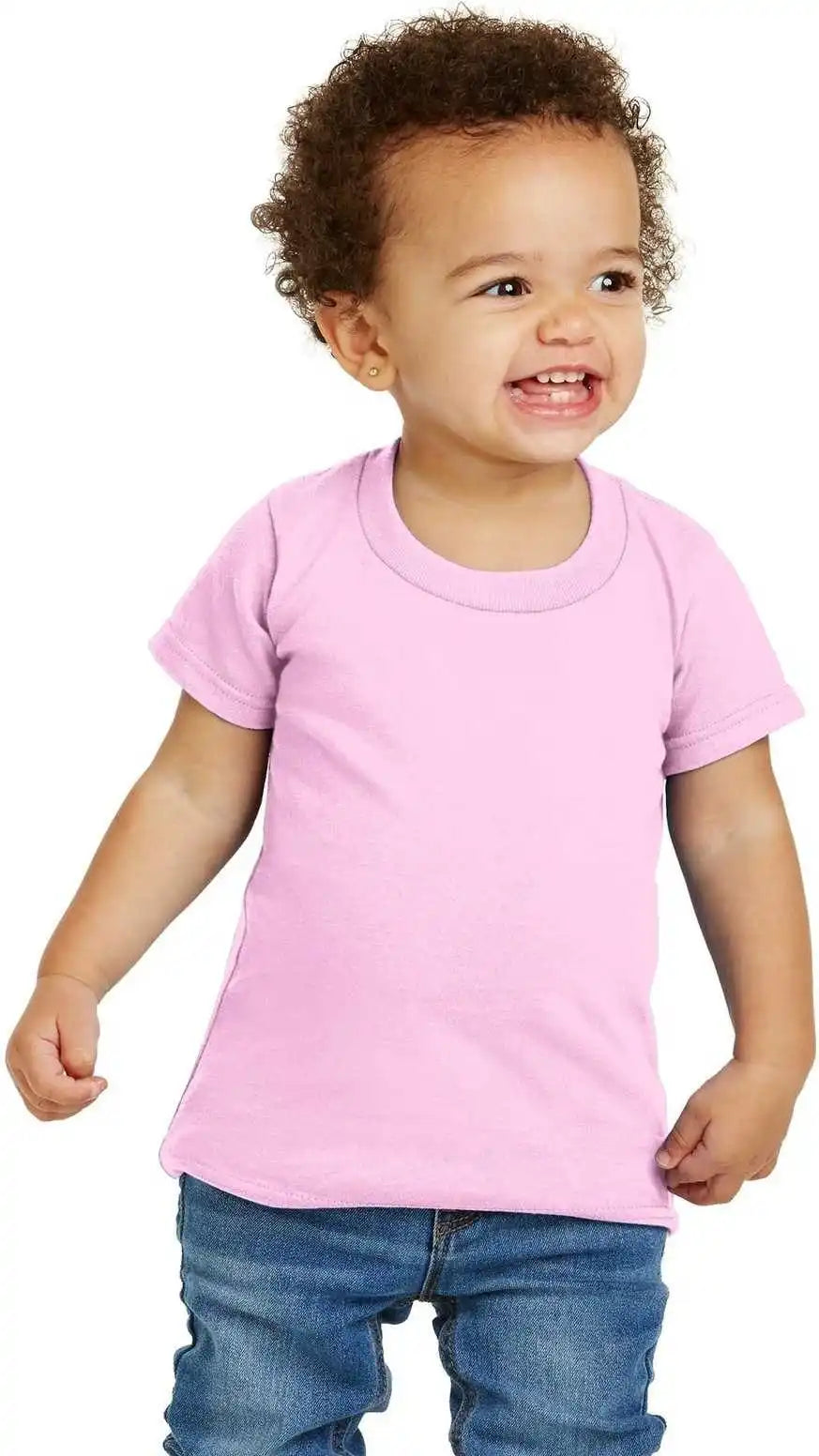 Gildan 5100p Toddler Heavy Cotton 100% t Shirt Light Pink
