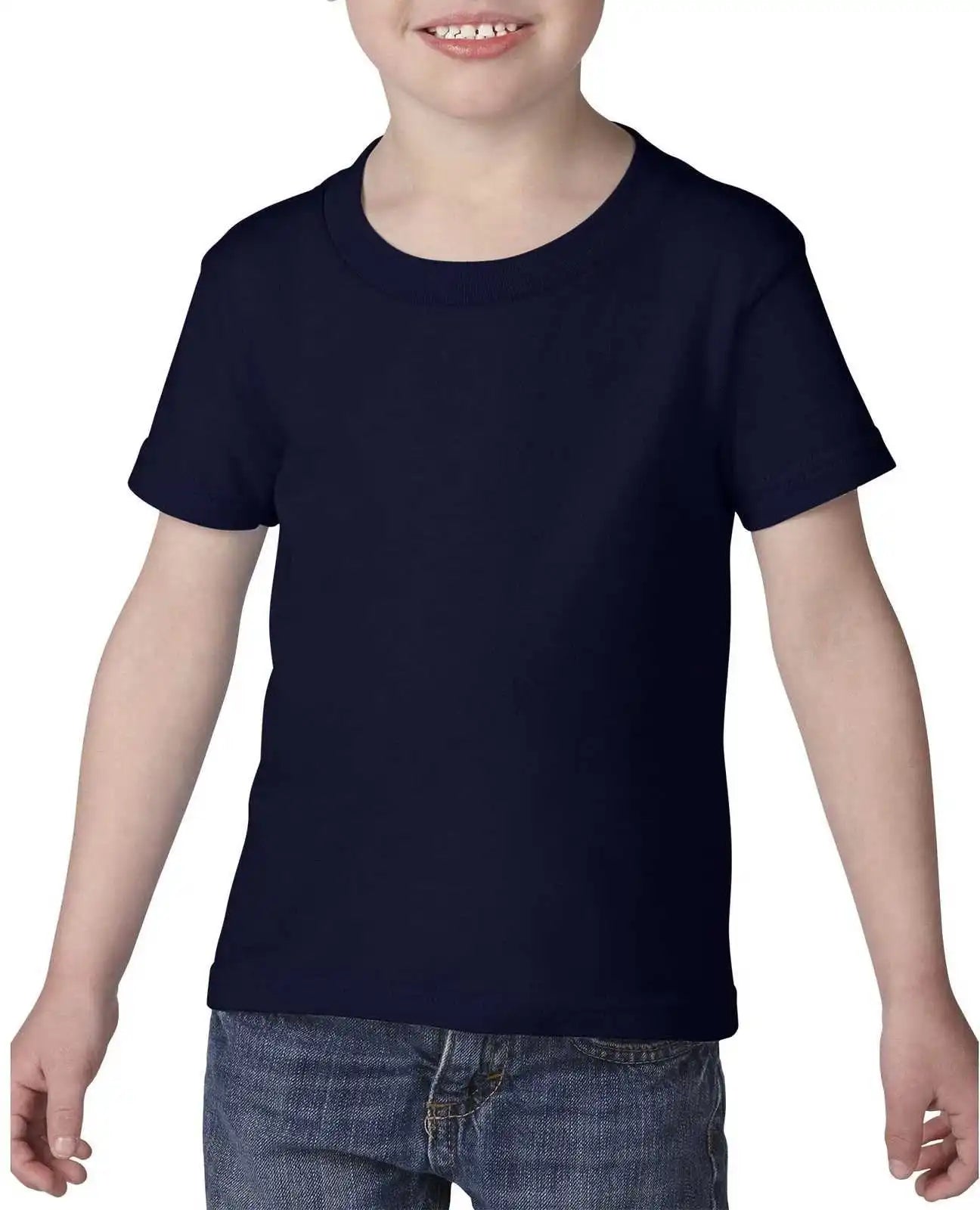 Gildan 5100p Toddler Heavy Cotton 100% t Shirt Navy
