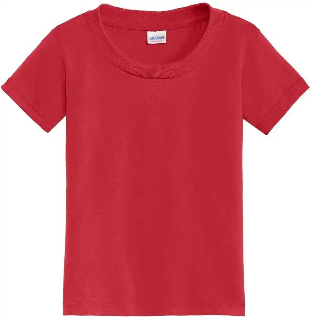 Gildan 5100p Toddler Heavy Cotton 100% t Shirt Red