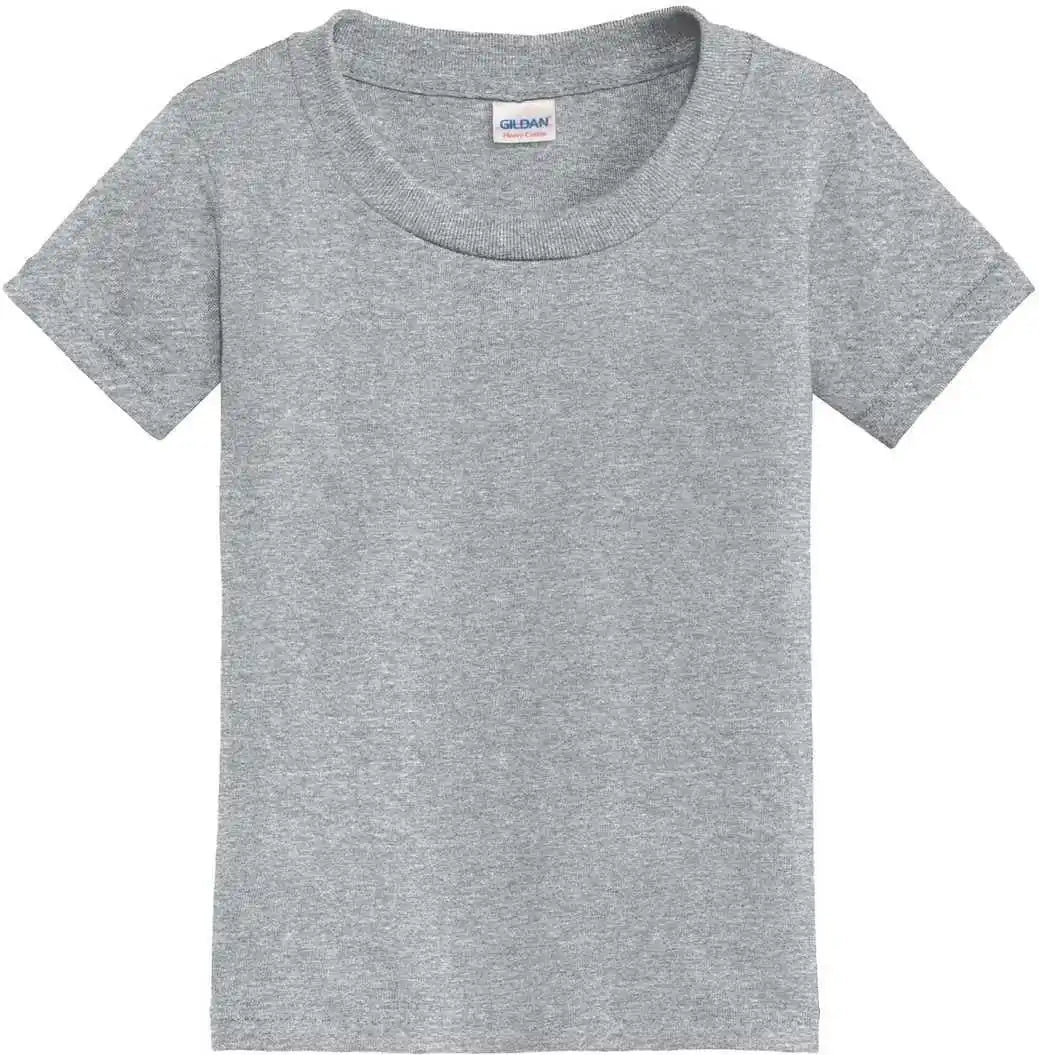 Gildan 5100p Toddler Heavy Cotton 100% t Shirt Sport Gray