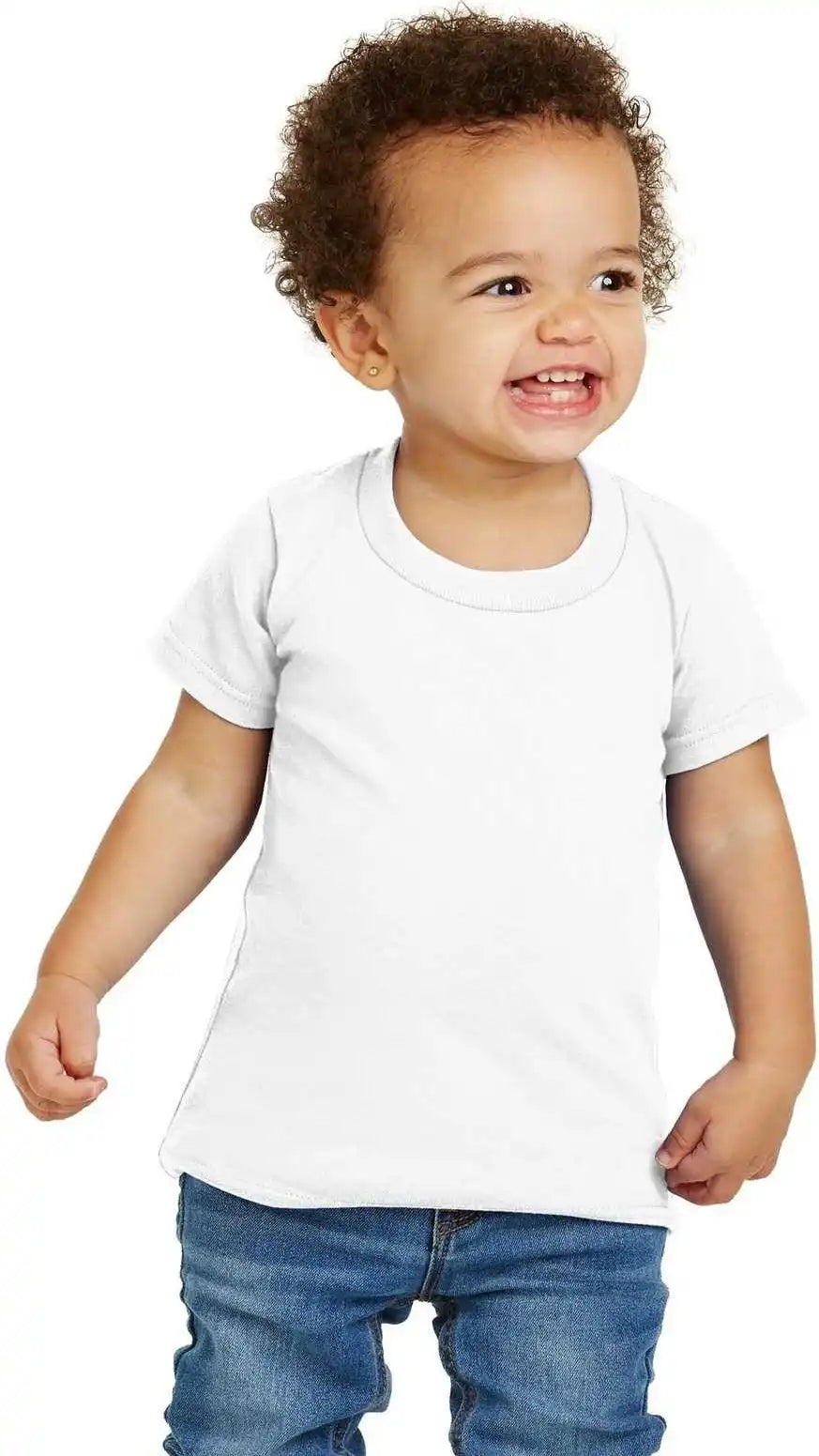 Gildan 5100p Toddler Heavy Cotton 100% T-shirt - White